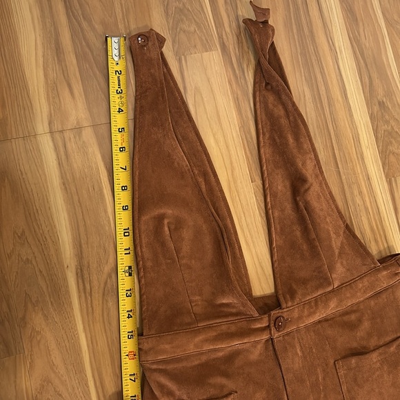🟣Brown Suede Jumpsuit - Picture 11 of 11